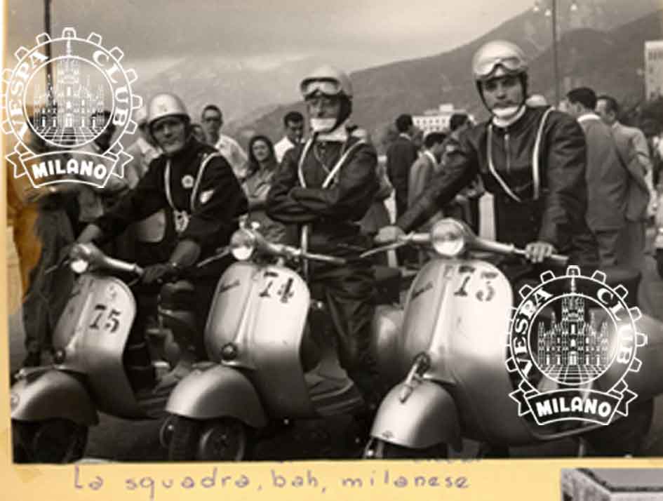 Vespa Club Milano anni 50